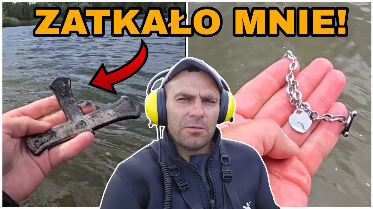 Krzyż z mogiły?! CO ROBIŁ NA ŚRODKU JEZIORA? 