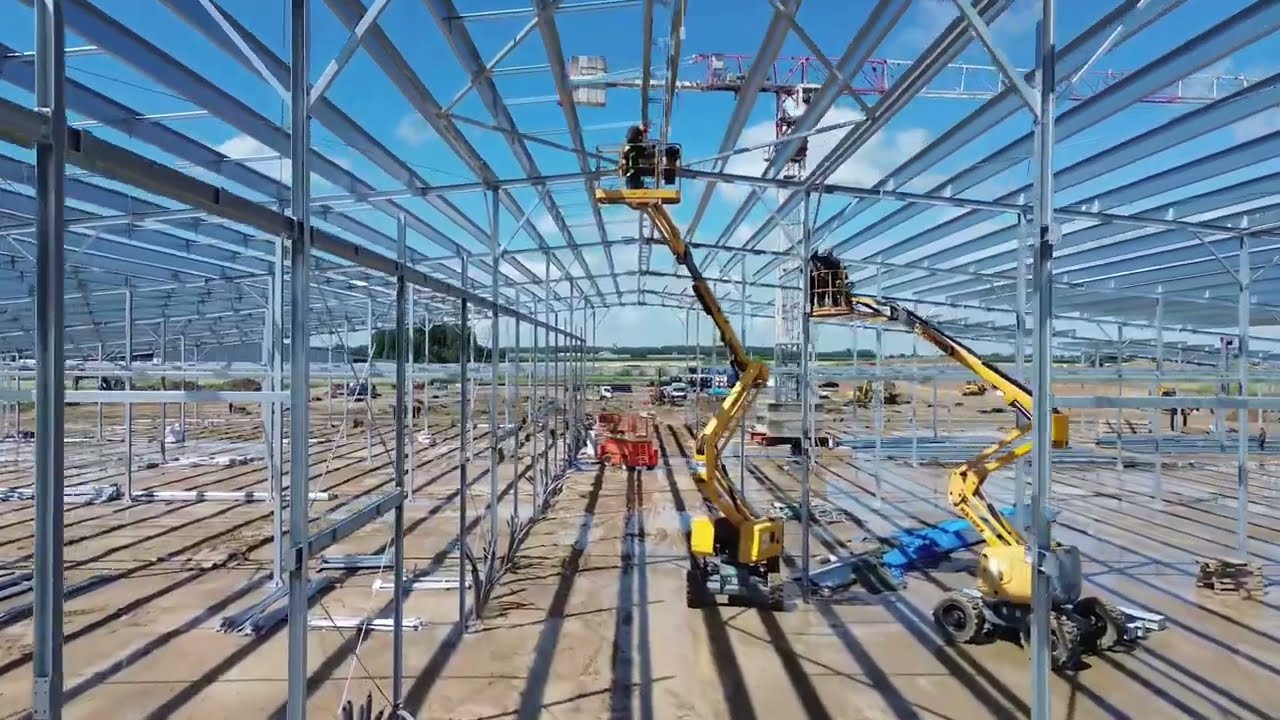🎥 Nowoczesna Pieczarkarnia – 20 000 m² | Projekt firmy ELMET