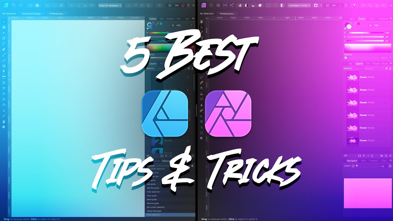 5 Best Affinity Designer and Affinity Photo Tips + Tricks You Can Use in Both Programs