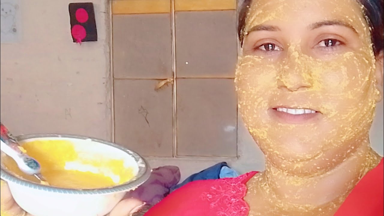 Aaj ki video mein humne banaya face pack original ghar pe
