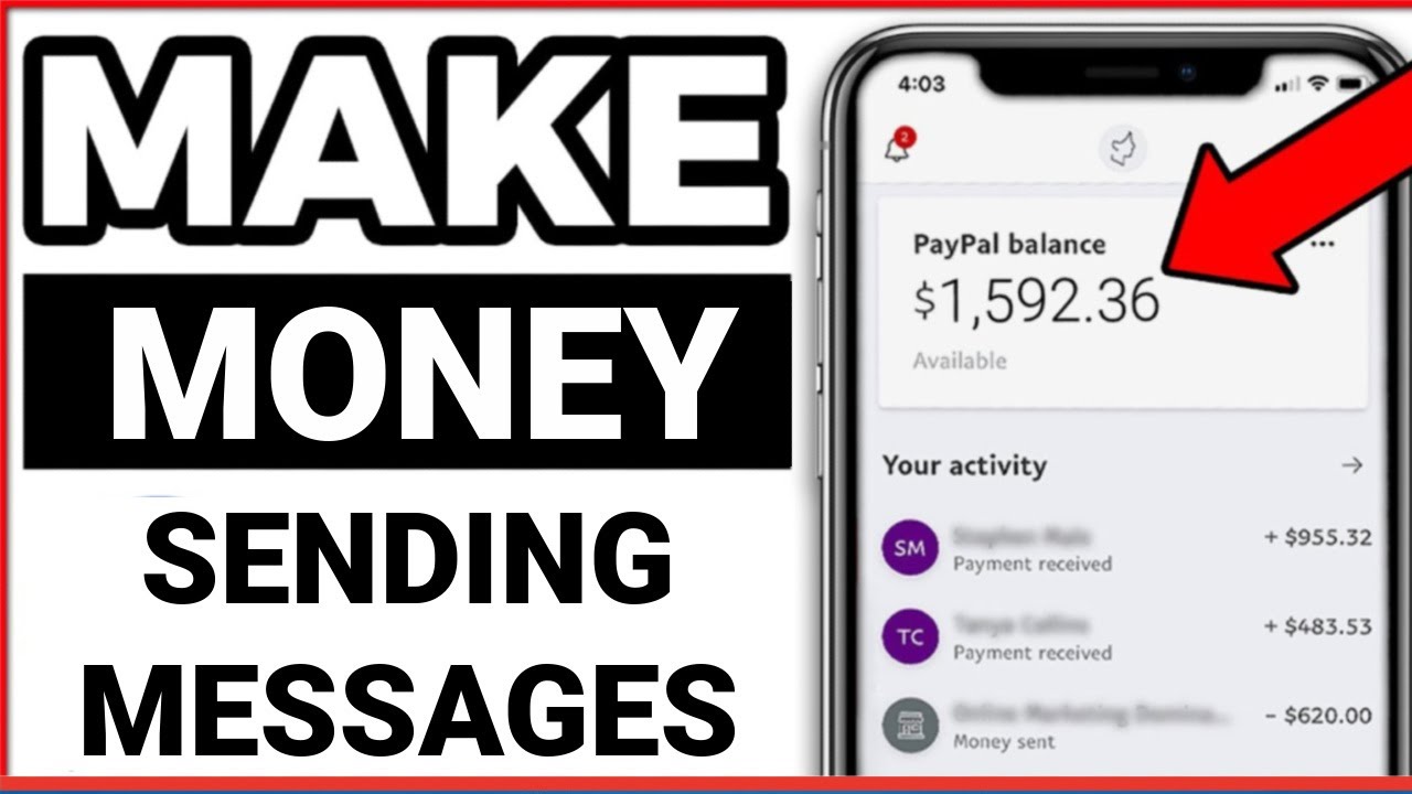 Learn How To Earn $2,900 Sending Free Messages | How to  Make Money Online