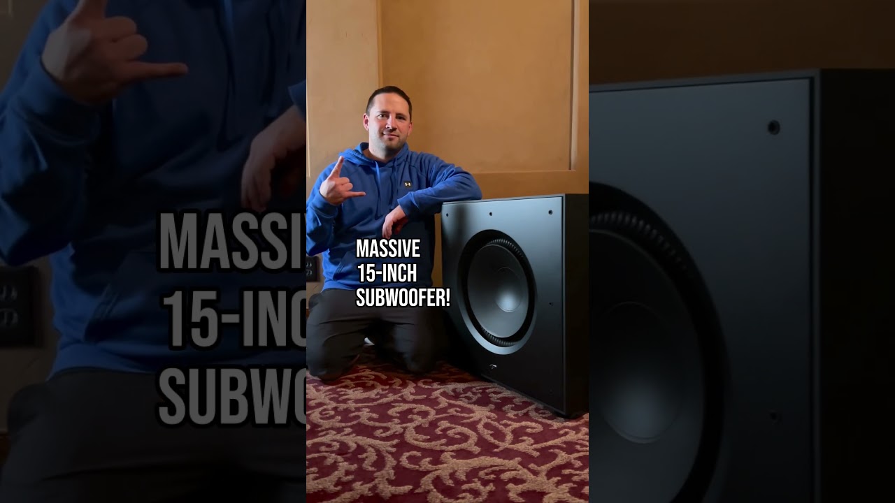 EXTREME BASS! 15-Inch Paradigm X15 Subwoofer for Home Theater