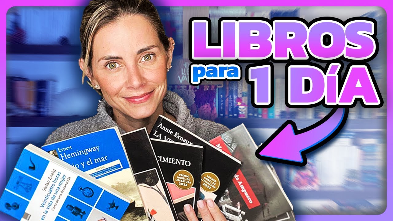 7 LIBROS EN 7 D&Iacute;AS // LIBROS CORTOS // ELdV