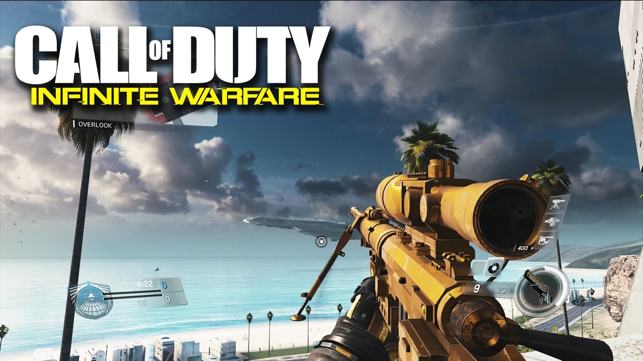 INTERVENTION / TF-141 Sniping Gameplay - BEST SNIPER IN IW? (COD Infinite Warfare Classic Weapon)