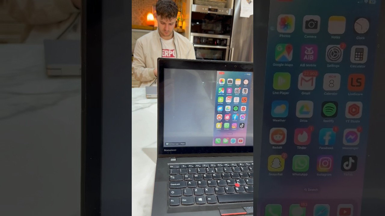 I Connected My Twin Brothers Phone To My Laptop (Prank)