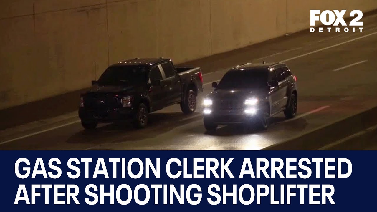 Detroit gas station clerk arrested after shooting shoplifter