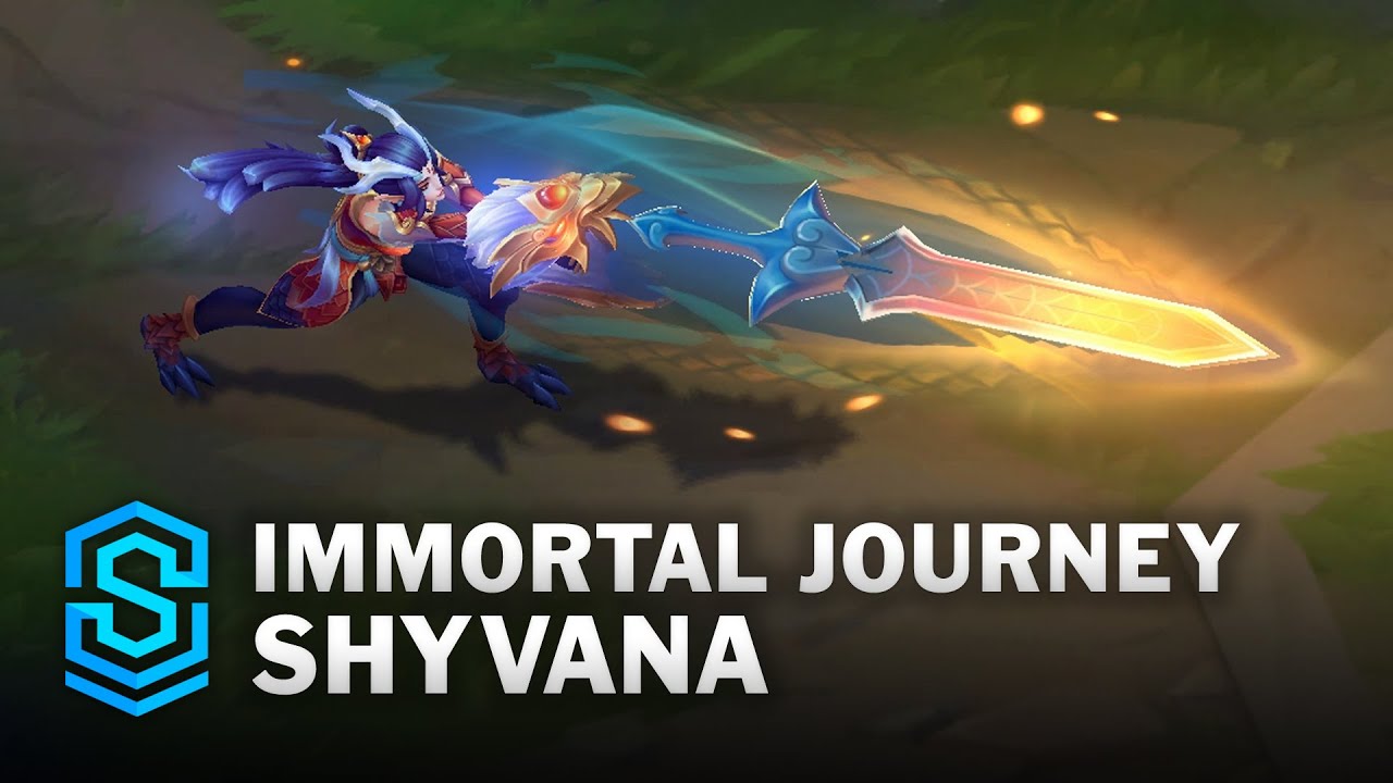 Immortal Journey Shyvana Skin Spotlight - Pre-Release - PBE Preview - League of Legends