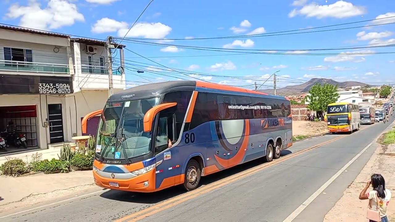 42°  ROMARIA DE CODÓ DO MARANHÃO CHEGANDO NA CIDADE DE CANINDÉ CE 03.10. FESTA DE SÃO FCO 2025