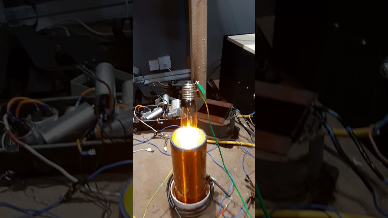 400W HPS lamp ignited with 200 turn slayer exciter