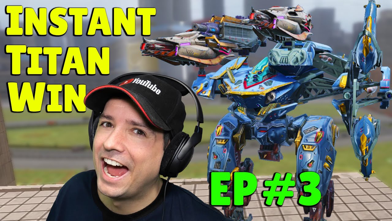 War Robots INSTANT WIN Ep#3 &ndash; Full Map Control with GLAIVE