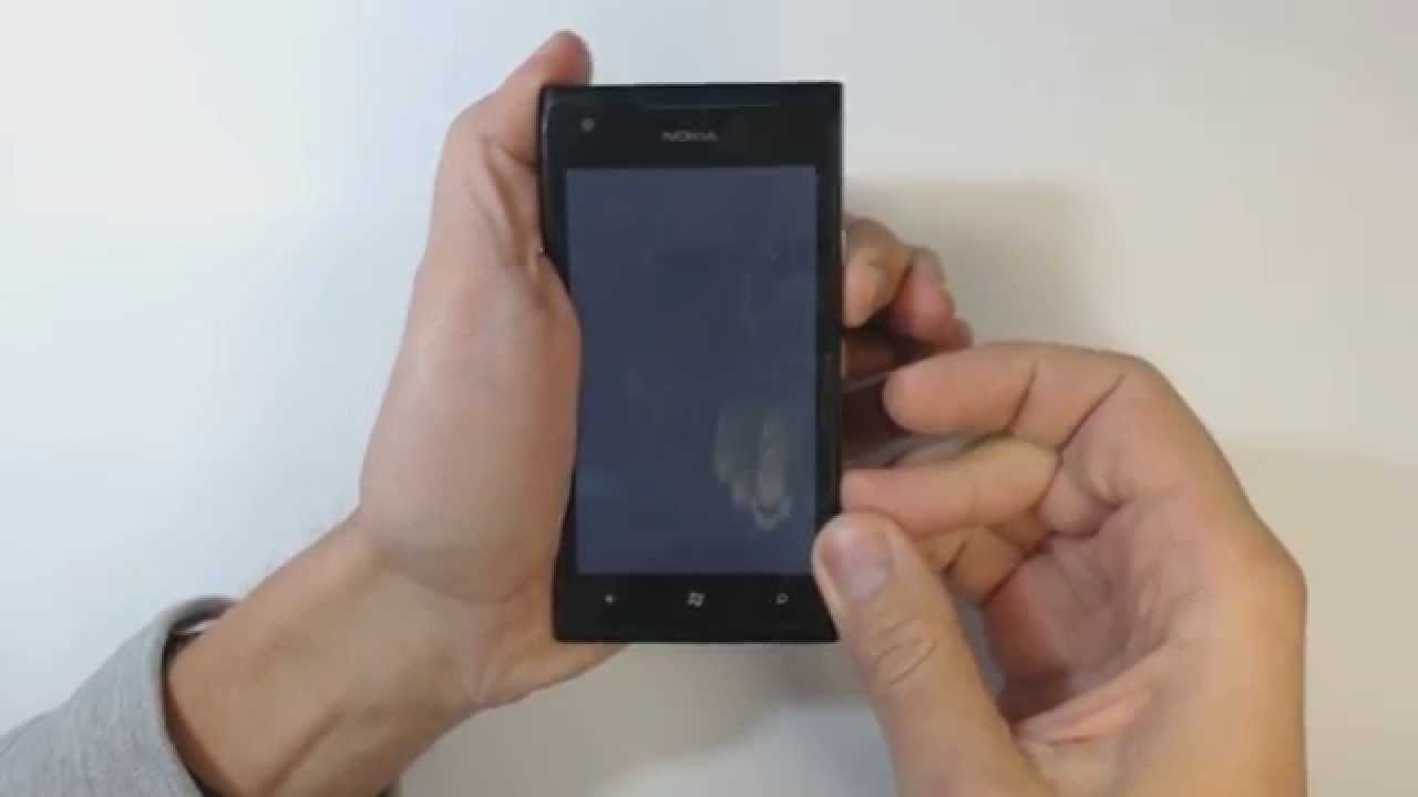 Nokia Lumia 900 hard reset