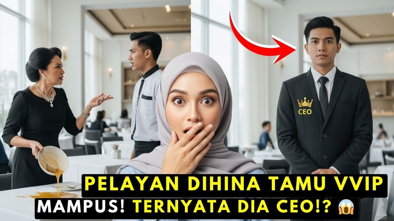 KARMA KONTAN! Istri Pejabat Siram Kuah Mendidih ke Pelayan, Langsung Jatuh Miskin Malam Itu Juga!