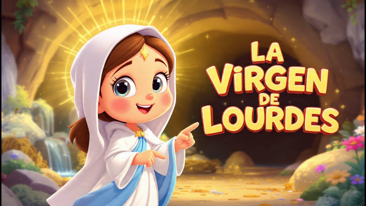 LA VIRGEN DE LOURDES 💧 (HISTORIA ANIMADA) | PequeFe