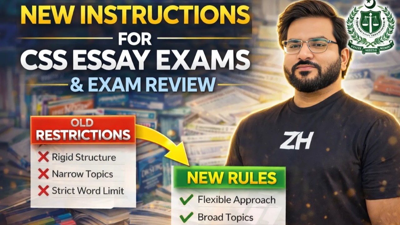 𝐍𝐞𝐰 𝐈𝐧𝐬𝐭𝐫𝐮𝐜𝐭𝐢𝐨𝐧𝐬 𝐅𝐨𝐫 𝐂𝐒𝐒 𝐄𝐬𝐬𝐚𝐲 𝐄𝐱𝐚𝐦𝐬 𝟐𝟎𝟐𝟔 𝐀𝐧𝐝 𝐄𝐱𝐚𝐦 𝐑𝐞𝐯𝐢𝐞𝐰!!