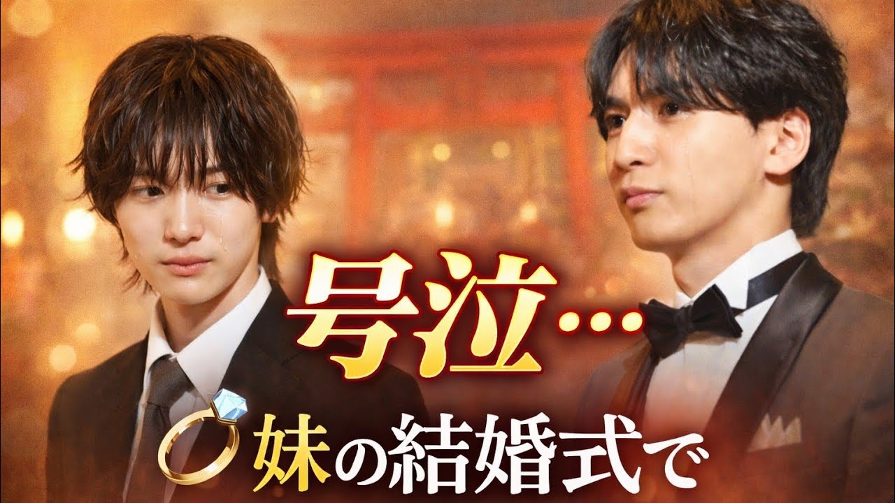 藤井流星＆七五三掛龍也、妹の結婚式に感動の涙💍✨「ええなぁ」「号泣しました」