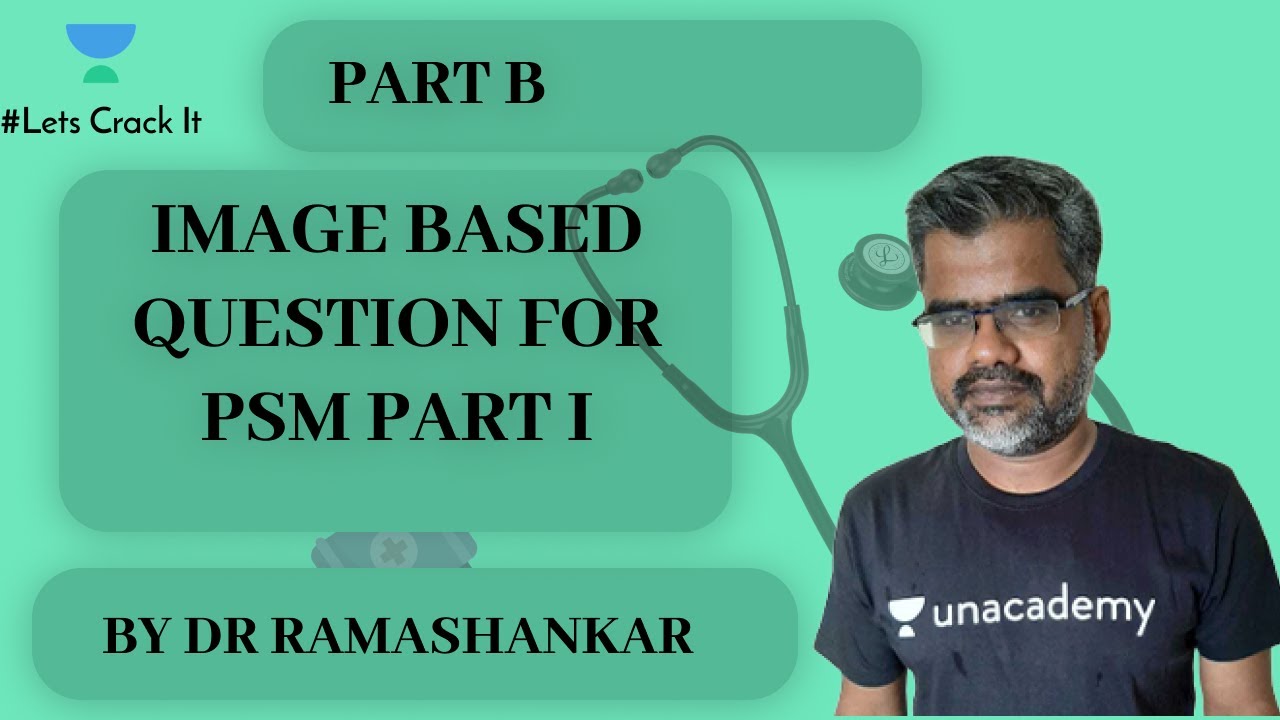 NEET PG | PSM | Image Based Question Part I By Dr. Rama Shankar