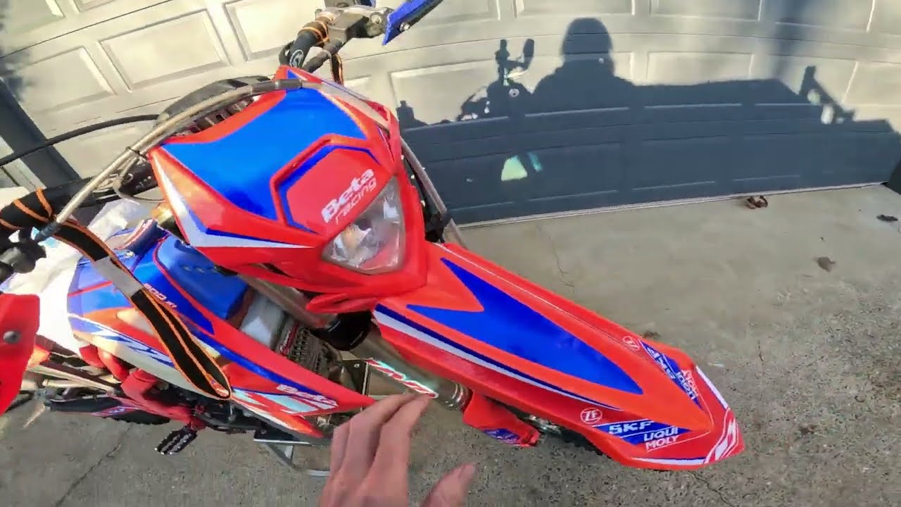 Peeling Dirt Bike Graphics Quick Fix