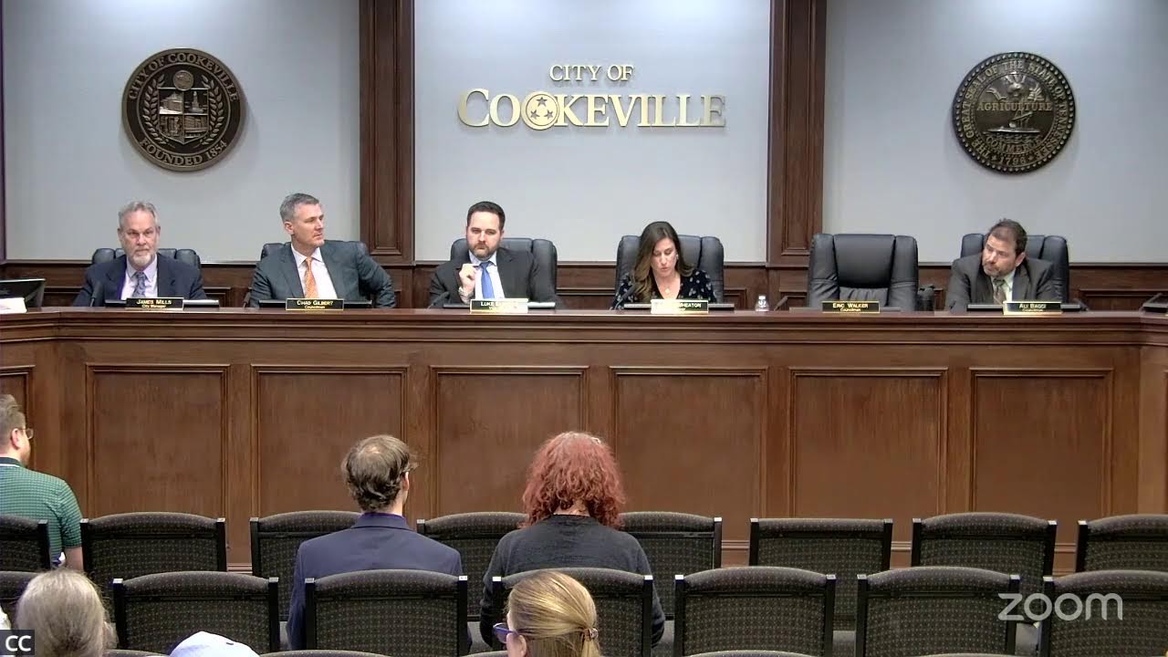 Cookeville City Council Meeting February 19, 2026