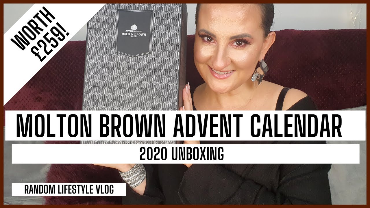 MOLTON BROWN ADVENT CALENDAR I RANDOM LIFESTYLE VLOG