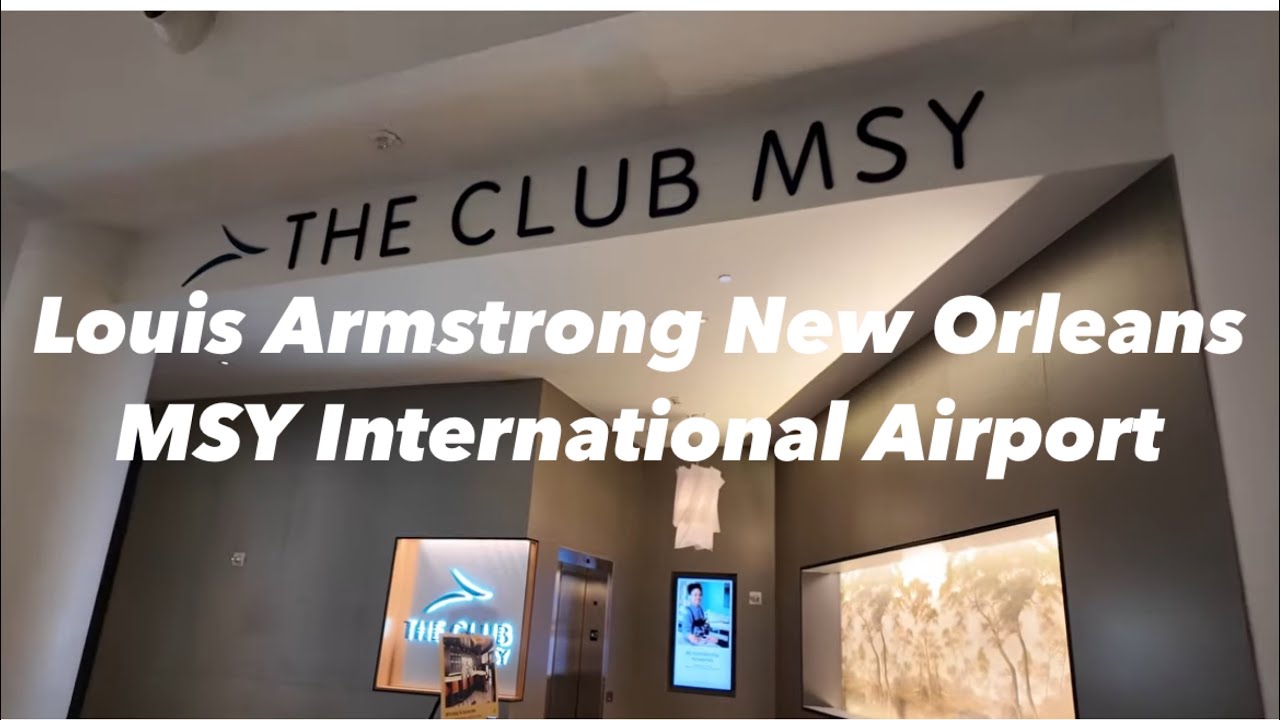 The Club Lounge at New Orleans MSY Airport
