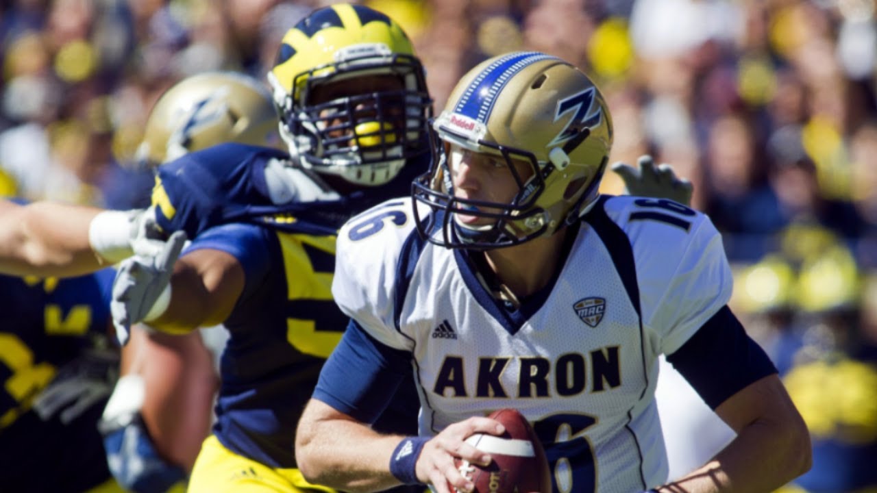 The Game That Akron Almost STUNNED #12 Michigan (2013)