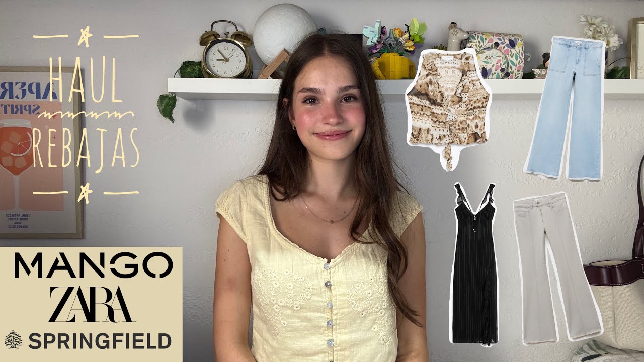 Haul rebajas 🪼 Zara / Mango / Springfield / Hollister