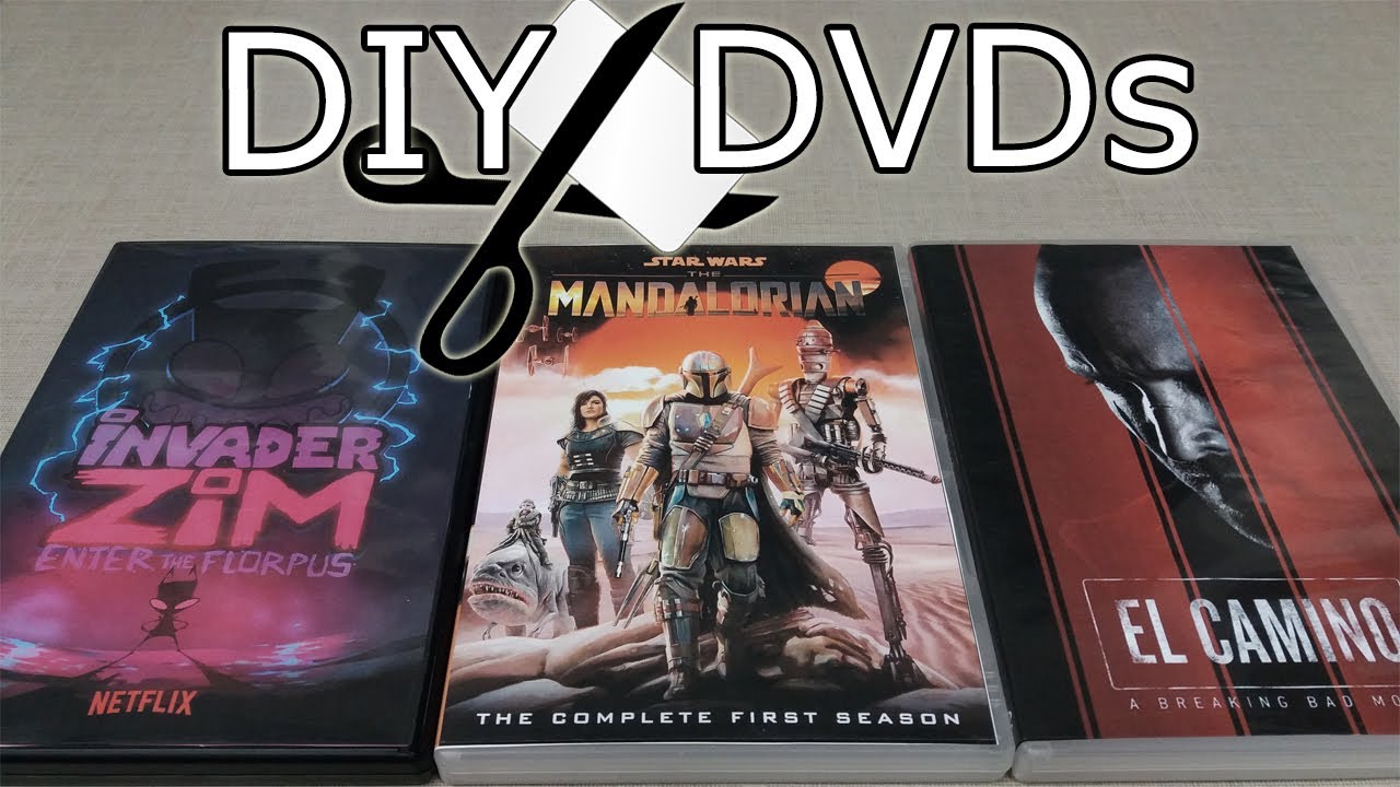 DIY DVDs: Creating your own CUSTOM DVDs & Cover Artwork