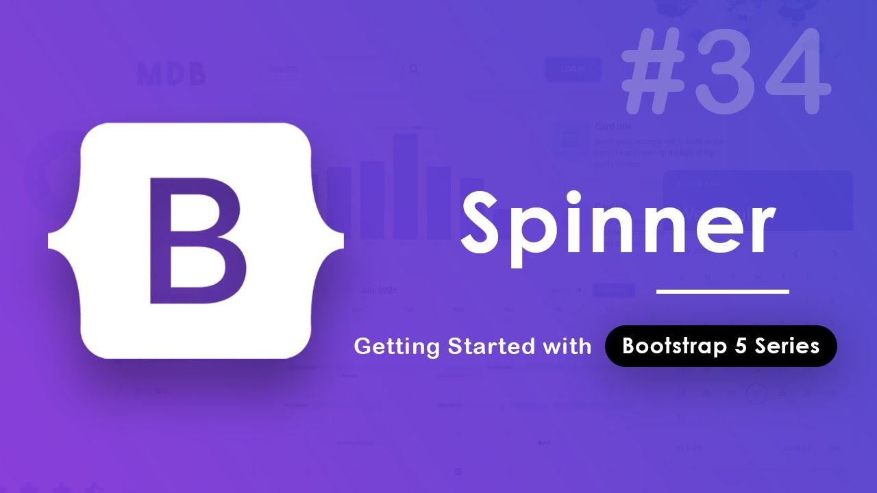 34. Spinner in Bootstrap 5 | Hindi