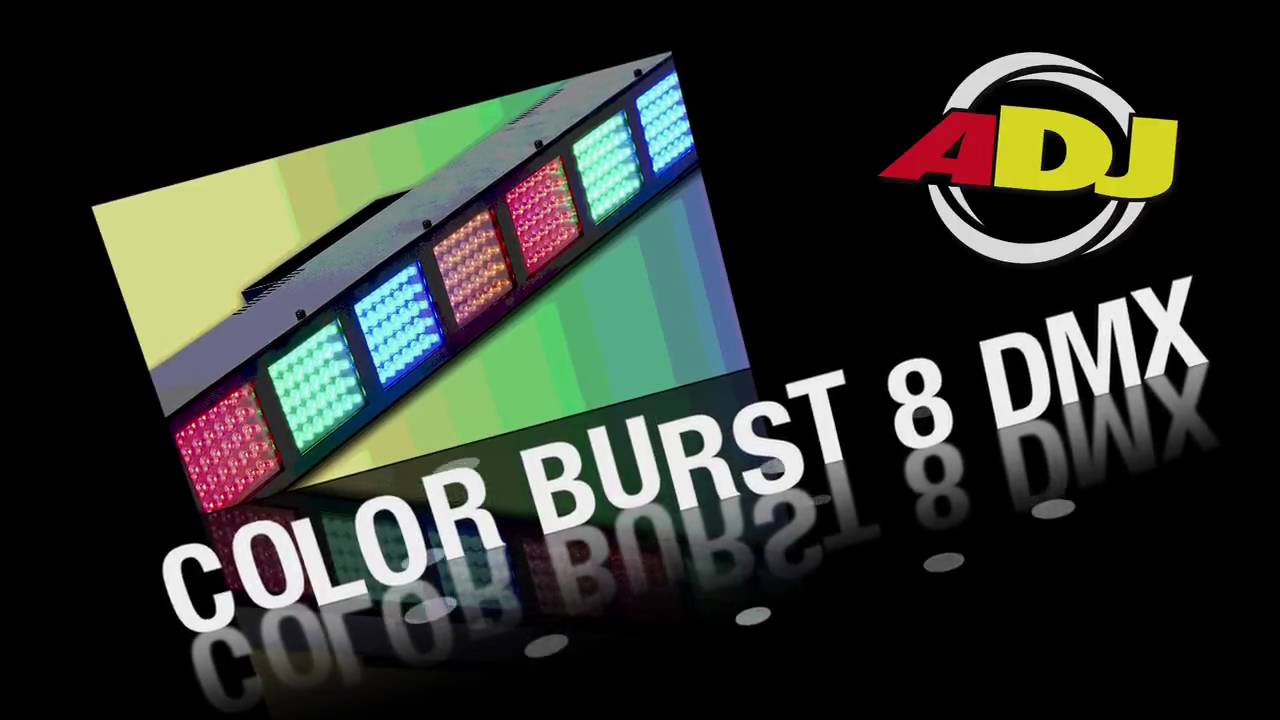 American DJ Color Burst 8 DMX