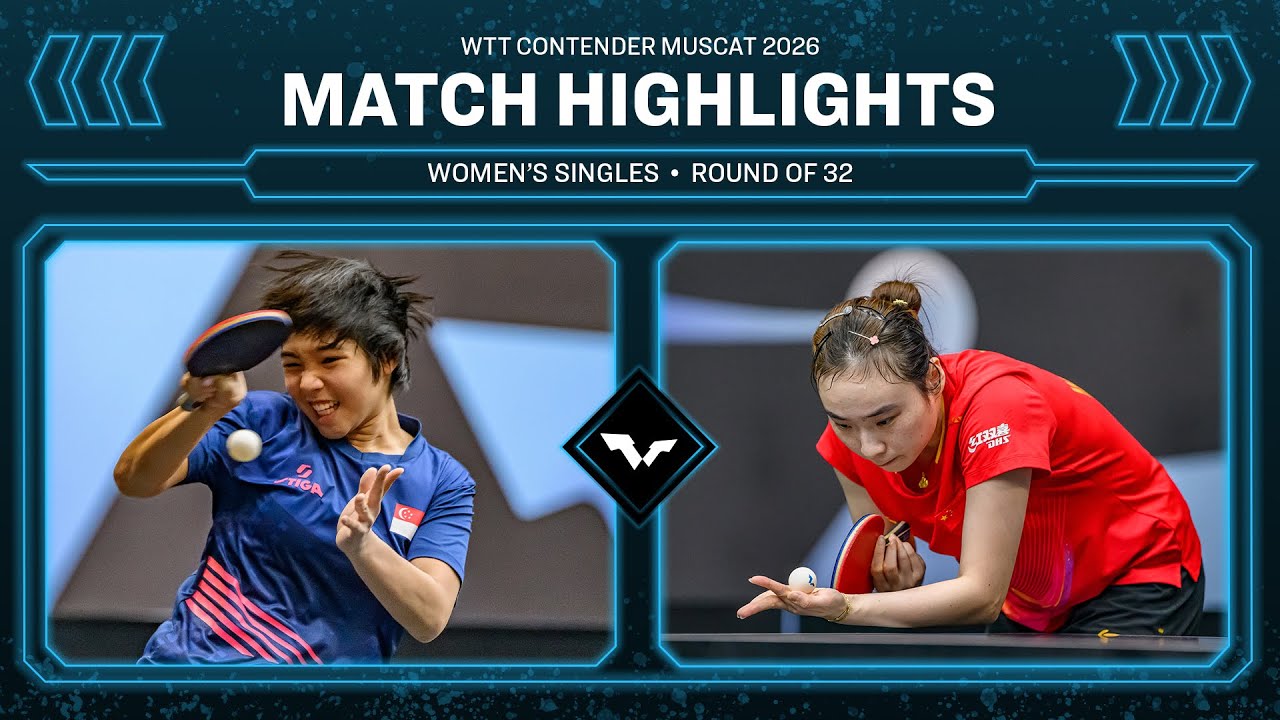 Loy Ming Ying vs Wang Xiaotong | WS R32 | WTT Contender Muscat 2026