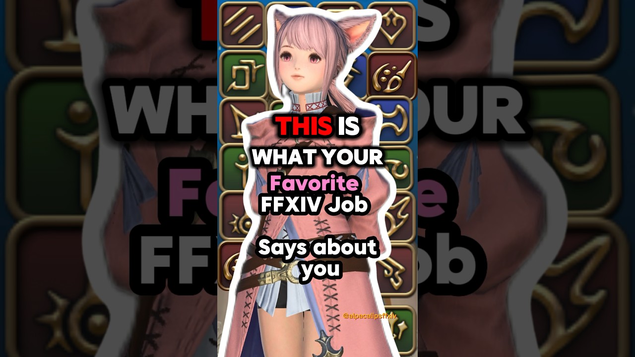 Вот что говорит о вас ваша любимая работа в FFXIV #ff14 #ffxiv #ffxivmemes #finalfantasy