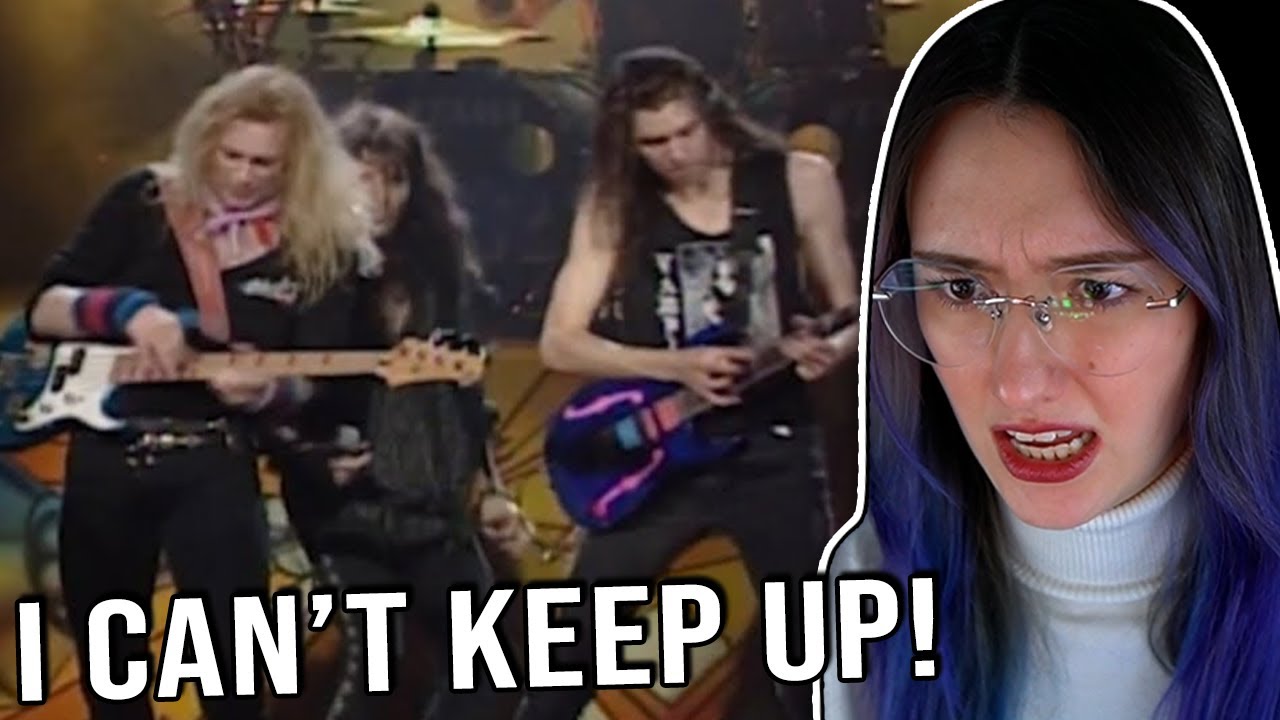 Mr. Big - Billy Sheehan Bass Solo / Addicted To That Rush I Singer Reacts I