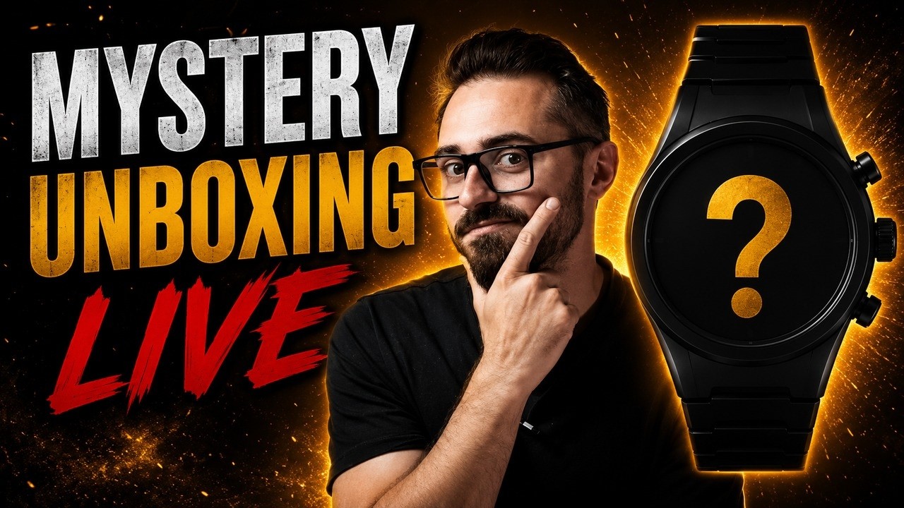 Nie wiem, jaki zegarek jest w środku! Sprawdźmy razem! | Mystery Unboxing LIVE #6
