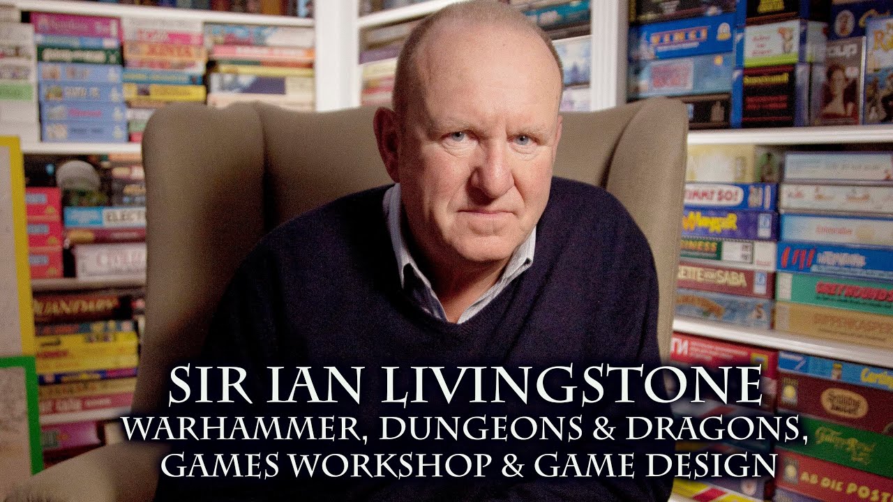Ian Livingstone interview 2025 on Game Design, Warhammer, Dungeons & Dragons, and more...
