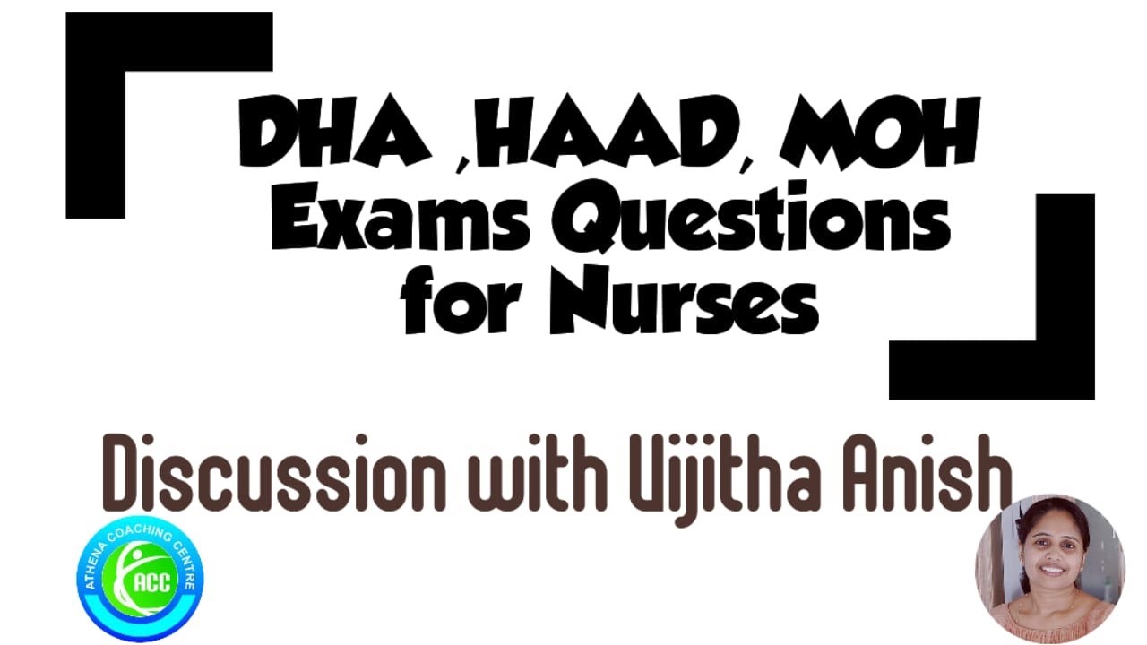 Prometric Questions, HAAD questions, DHA questions practice for Nurses