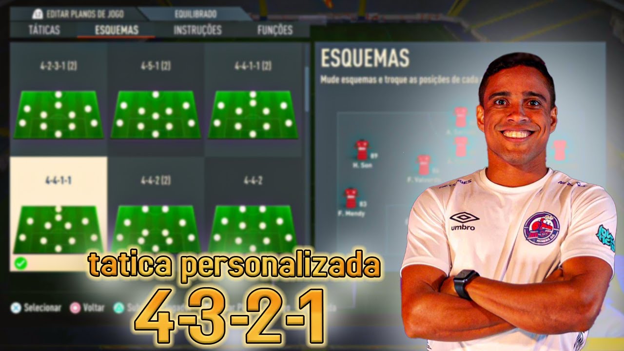 A TÁTICA [4-3-2-1] QUE ME LEVOU ATÉ A ELITE DO FIFA 23 | Wendell Lira