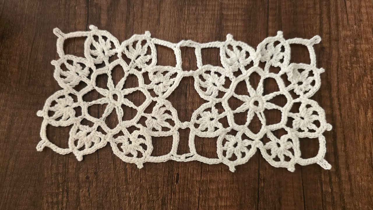 🌟 Trending Crochet Doily | Easy & Beautiful Motif 🌟
