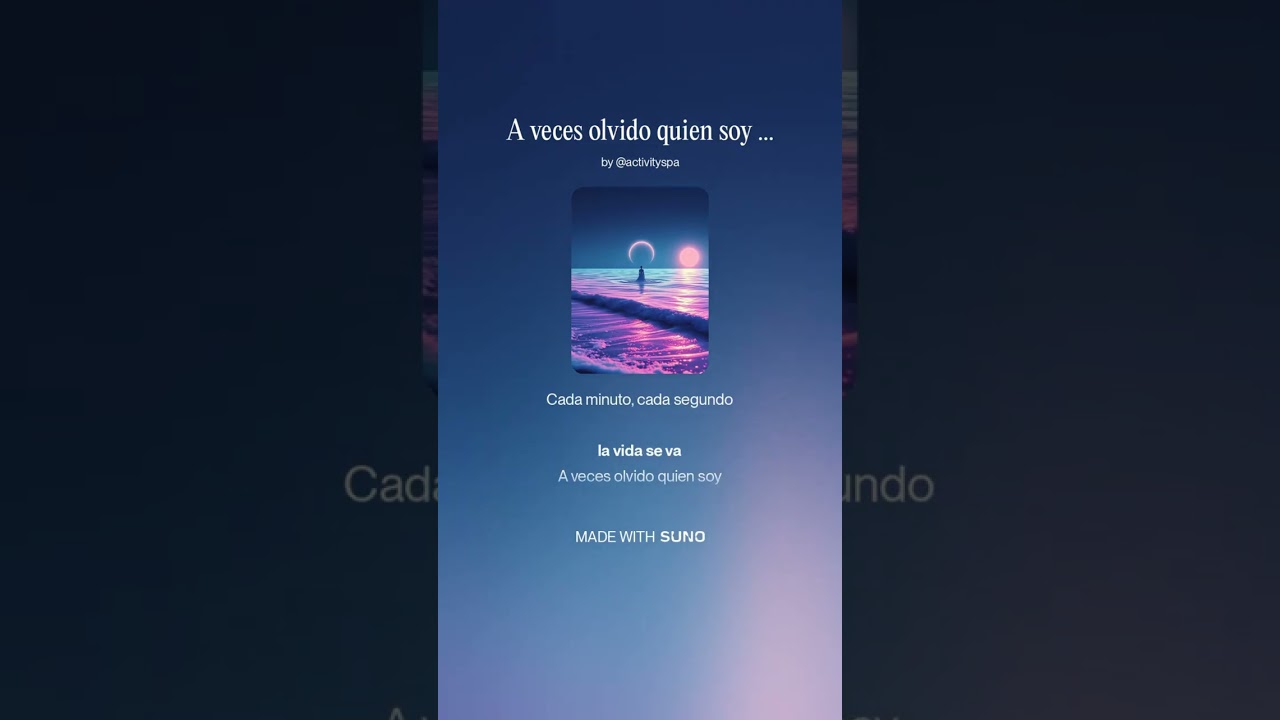 A veces olvido quien soy v4