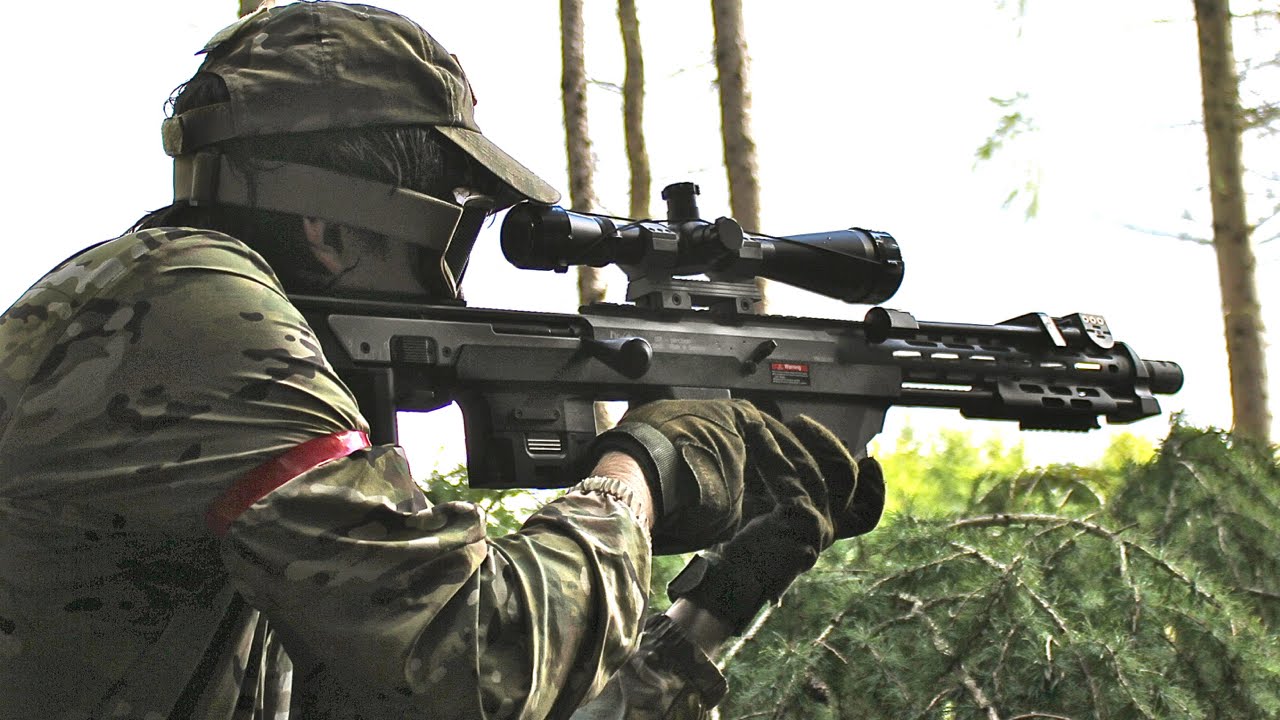 Airsoft War L96 Sniper, Ares DSR1  Scotland