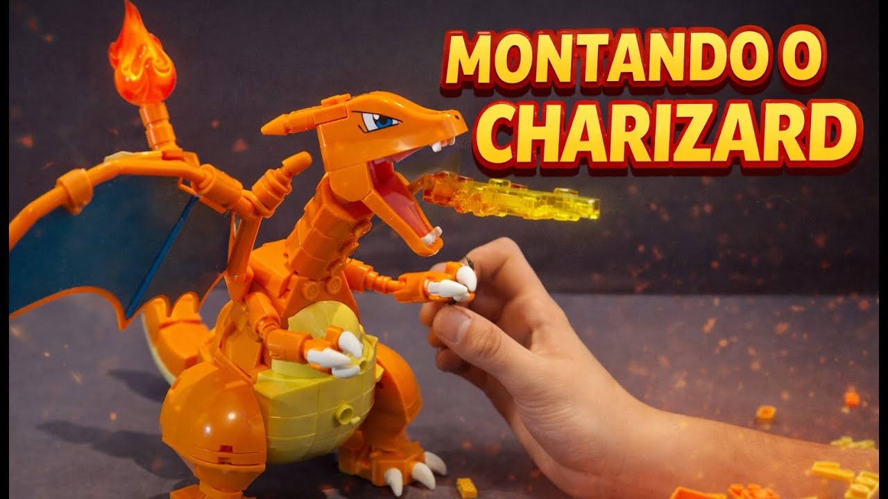 Montando🔥Charizard da *MEGA*
