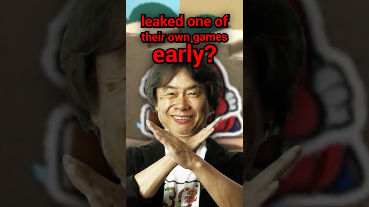 The Time Nintendo Leaked Their OWN Game
