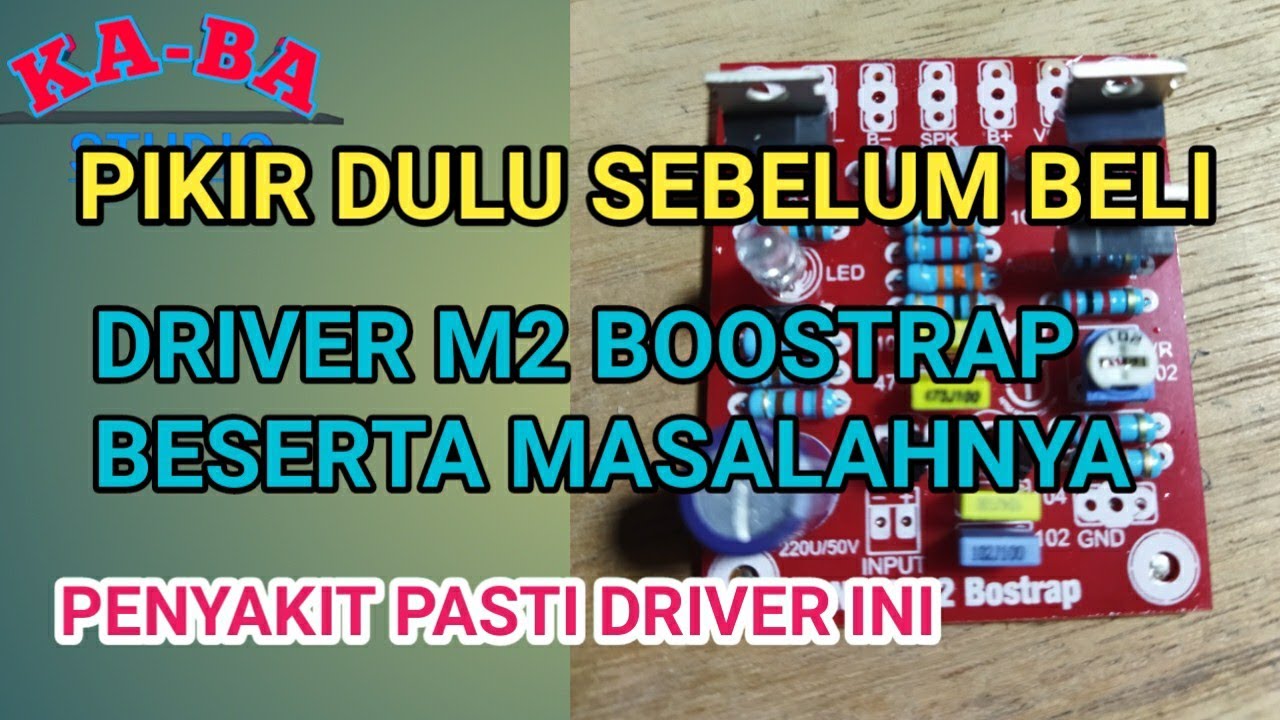 test driver M2 new sikecil mungil yg sudah bostrap