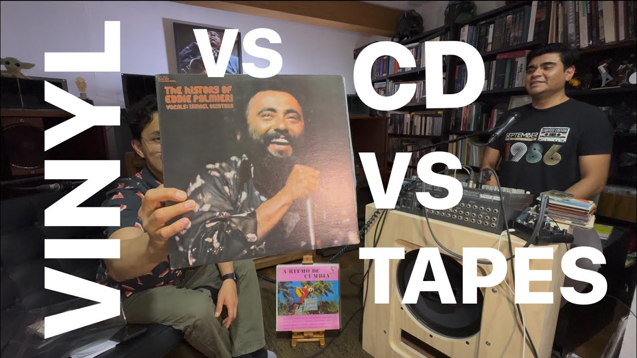 El poderoso vinilo vs el CD, vs el cassette, vs otros medios físicos