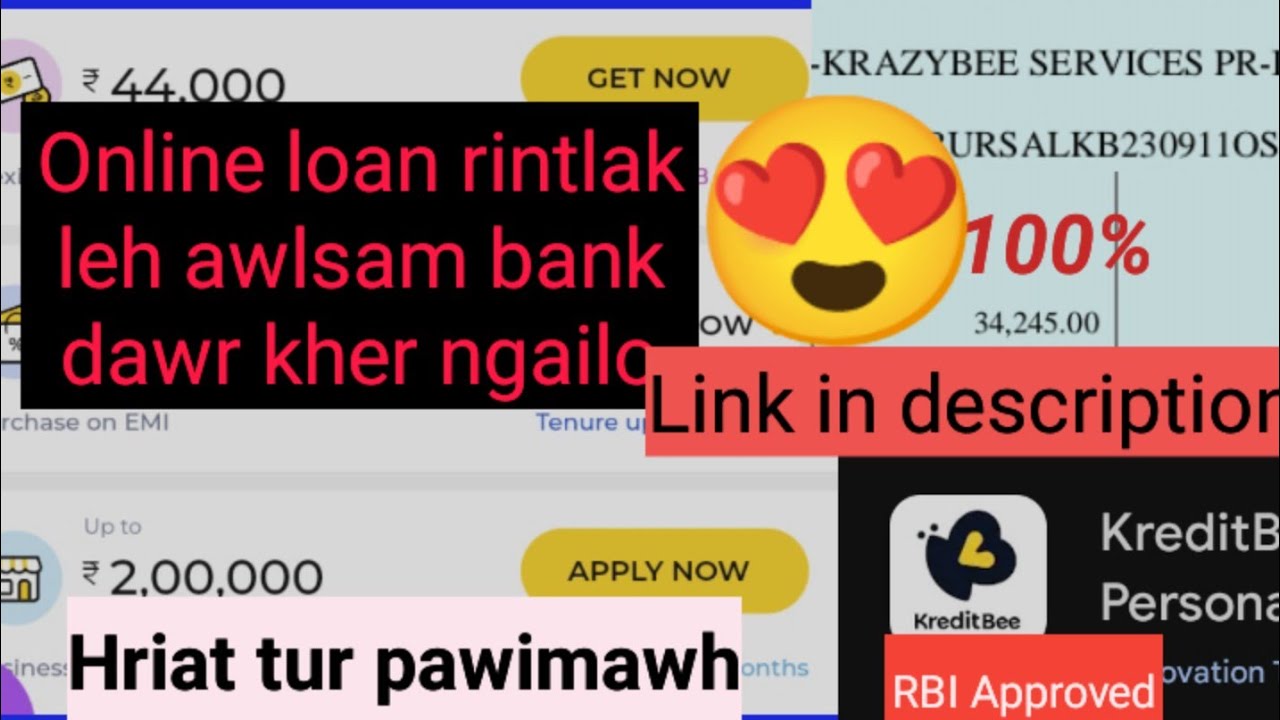 Personal online  loan lak awlsam na Kreditbee/ apply dan👍