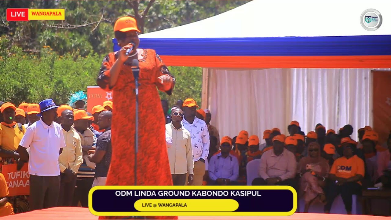 ODM LINDA GROUND AT KABONDO KASIPUL ||H.E  GLAGYS  WANGA || HON.EVE OBARA ||