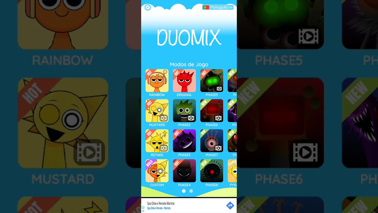 jogando Duomix!!!