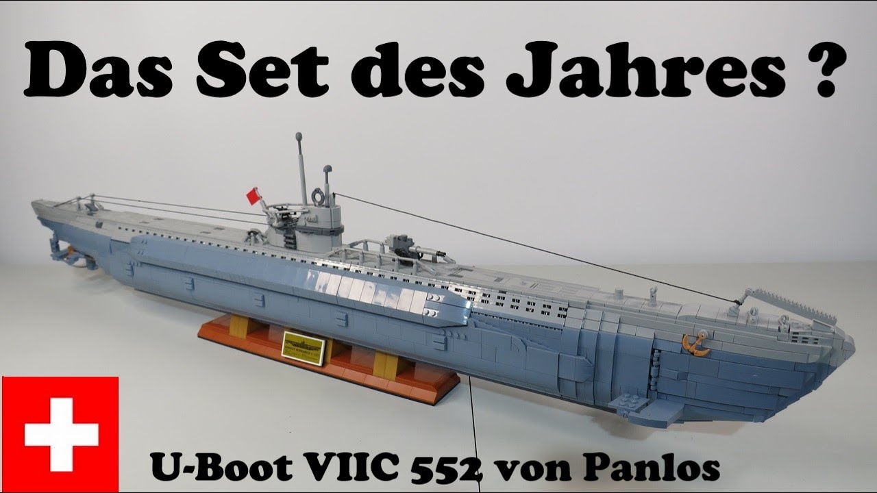 PANLOS - 628011 - VII C 552 - U-Boot - Review - Set des Jahres