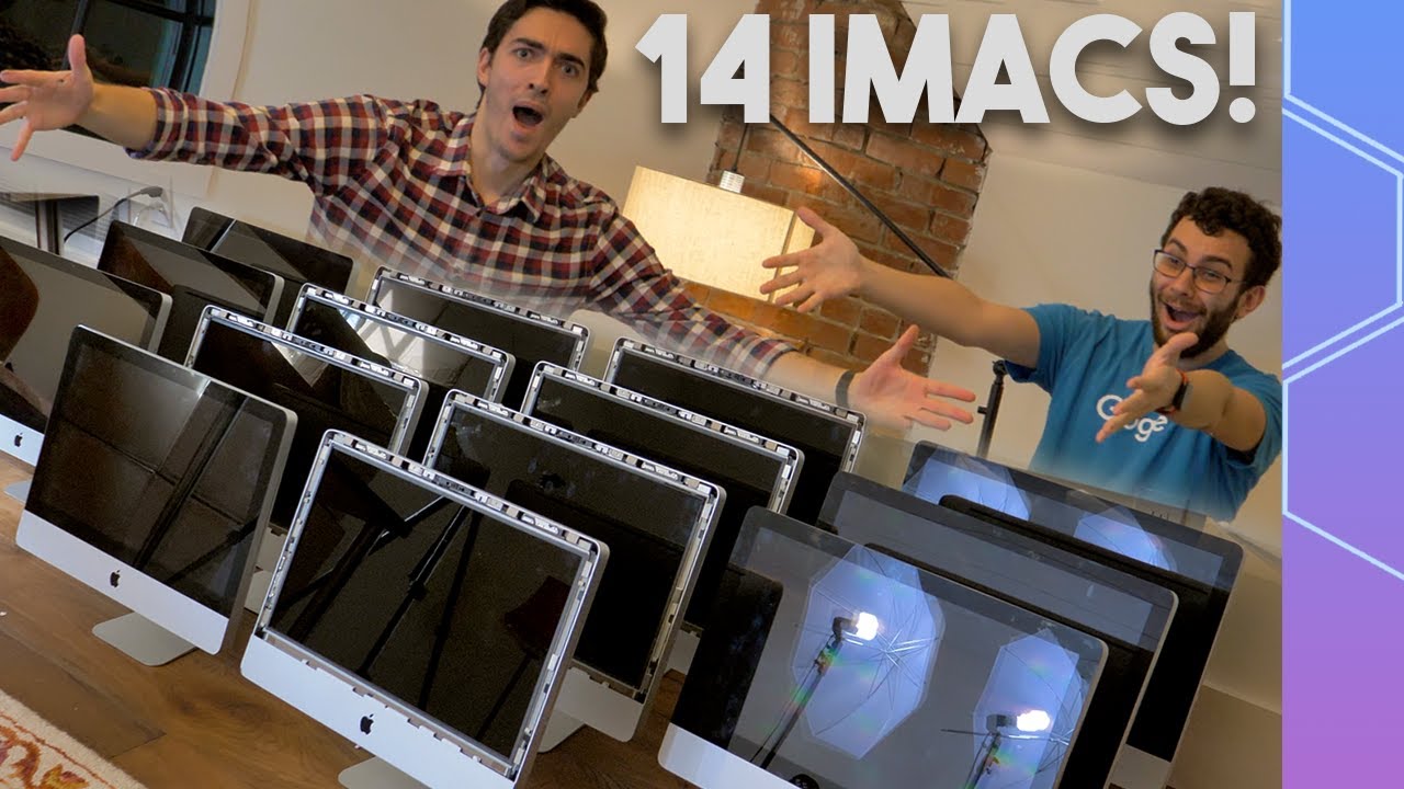 I bought 14 broken iMacs! Can we fix them?
