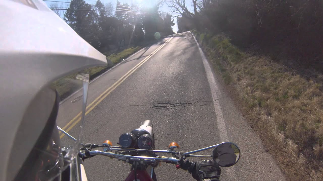 1974 Honda XL125 - GoPro Hero 3 Silver - 1080p 24fps ProTune