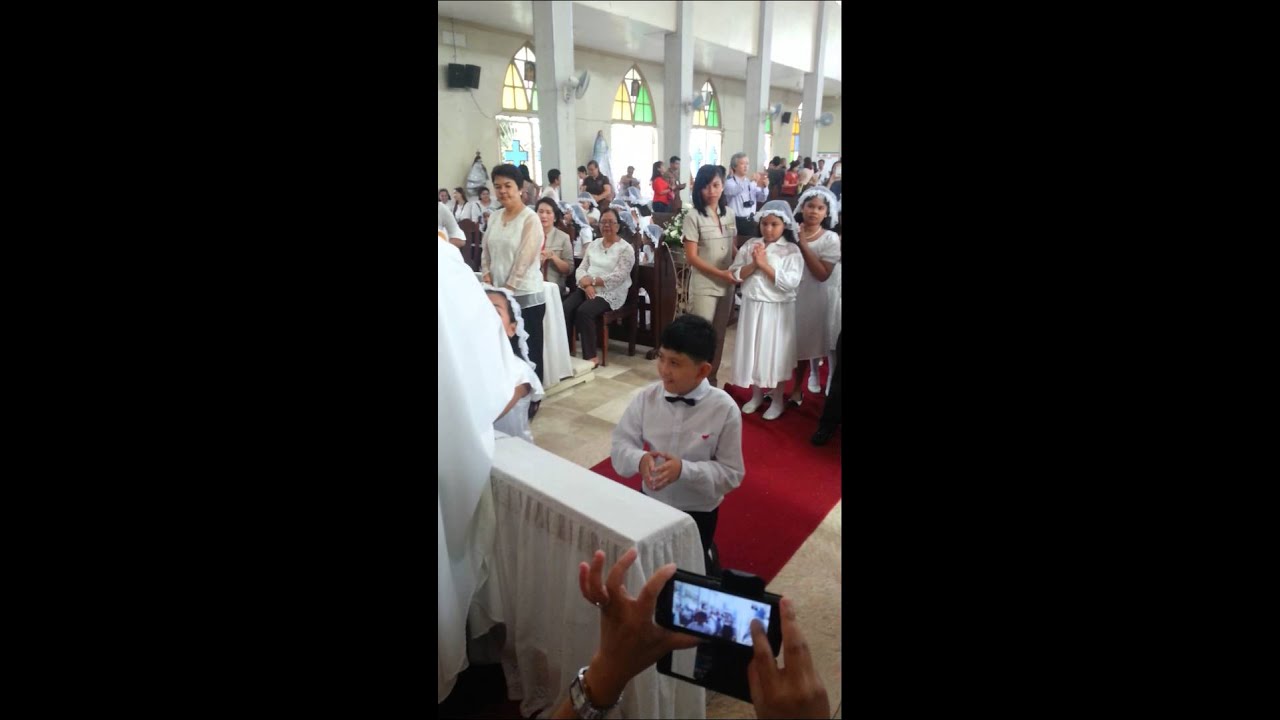 1st communion benedict